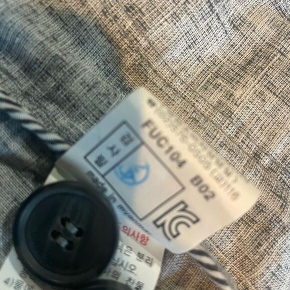 Bang bang jeans gray jacket rare Size 100 Medium Mens Lightweight - Picture 7 of 16